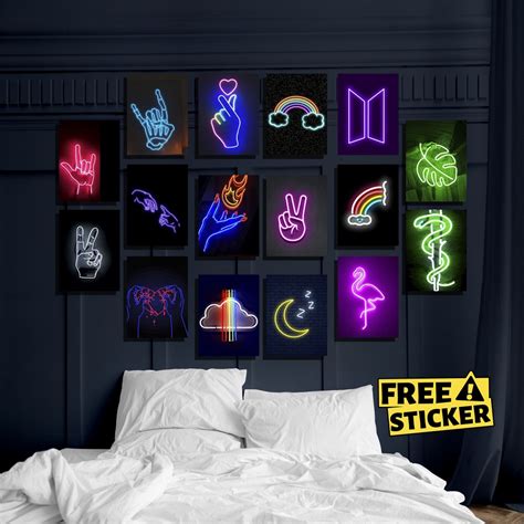 Jual (16PCS) Poster Dinding Kamar Cowok Distro Aesthetic Ukuran A5 ...