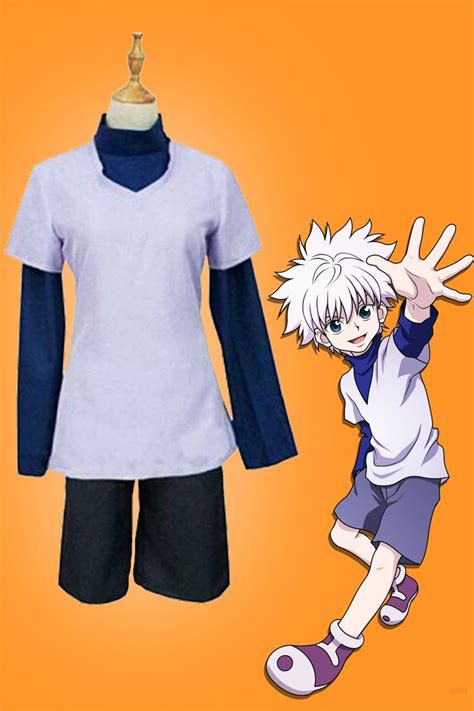 Hunter X Hunter Killua Zoldyck Costume Cosplay Any Size Ebay Anime