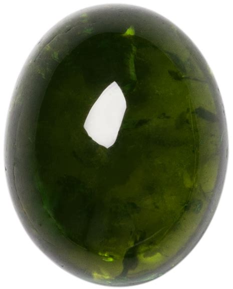 Buy Loose Green Tourmaline Cabochon Gemstones Online Nw Gems And Diamonds