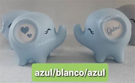 Recuerdos 10 Alcancías Elefante Baby Shower Bautizo Ceramica en venta