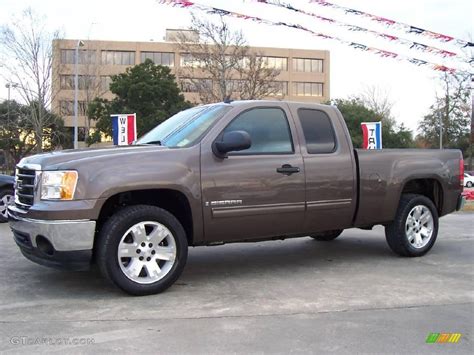 2008 Medium Brown Metallic Gmc Sierra 1500 Sle Extended Cab 24142058