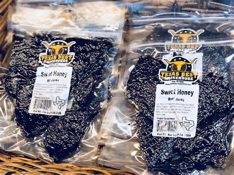 Texas Best Sweet Honey Beef Jerky Texasbestshop