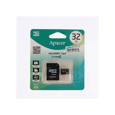 Micro SD 32GB Class 4 Apacer SuperTstore