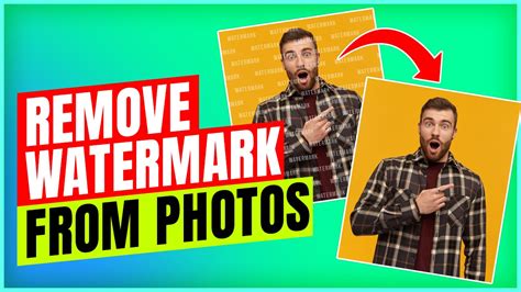 How To Remove Watermark From A Photo A Step By Step Guide