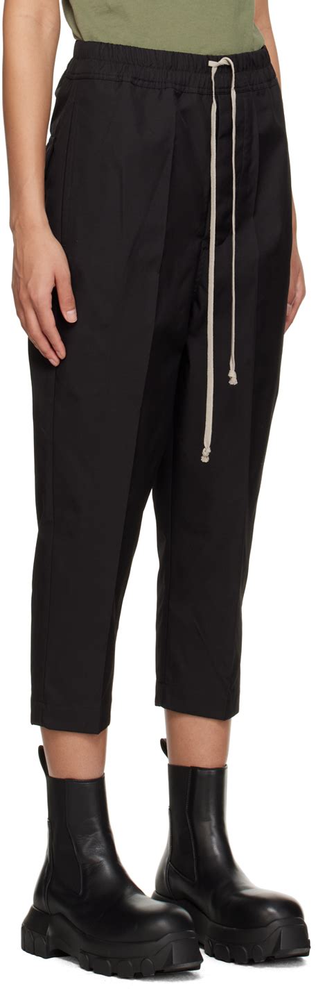 Rick Owens Black Astaire Lounge Pants Rick Owens