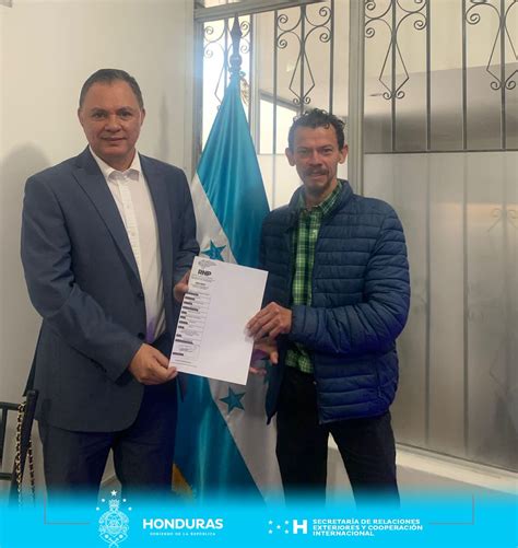 Canciller A Honduras On Twitter El Embajador Tonygarciac