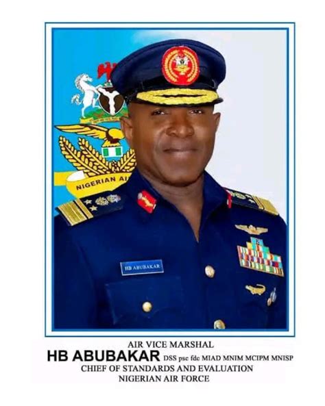 Kano Chronicle On Twitter Meet The New Chief Of Air Staff Air Vice