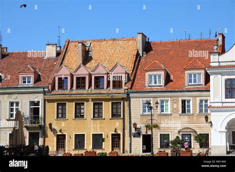 Sandomierz Town In Poland Old Town View Stock Photo Alamy