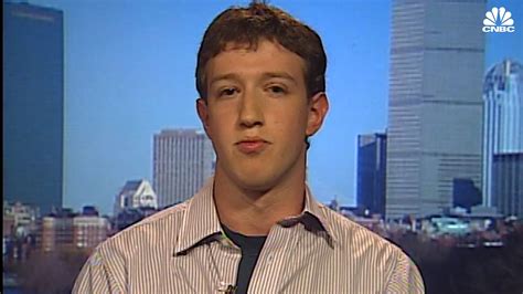 Facebook founder Mark Zuckerberg's first TV interview in 2004 on CNBC