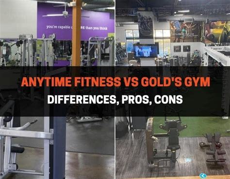 Anytime Fitness Vs Gold S Gym Differences Pros Cons