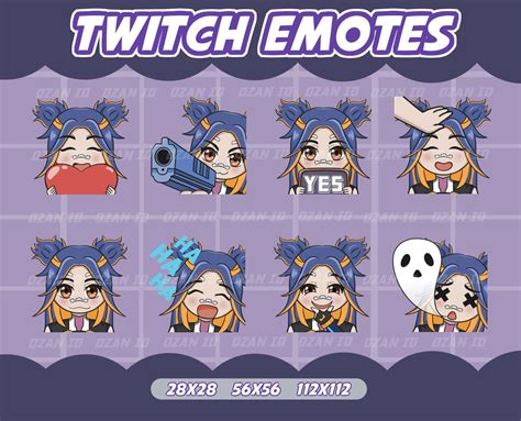 Neon Valorant Emotes Pack Neon Valorant Twitch Emotes Neon Etsy