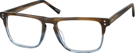 Gray Square Glasses #4437212 | Zenni Optical | Square glasses ...