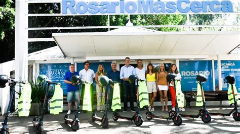 Rosario lanza recorridos guiados en monopatines eléctricos Destino