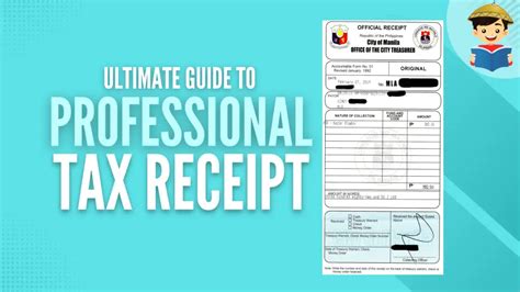 How To Get Professional Tax Receipt Ptr An Ultimate Guide Filipiknow