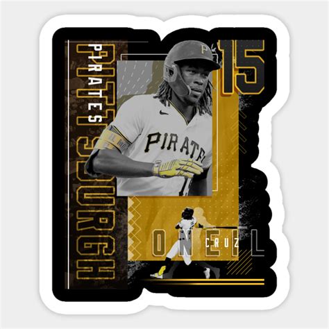 Oneil Cruz Baseball Paper Poster Pirates 2 - Oneil Cruz - Sticker ...