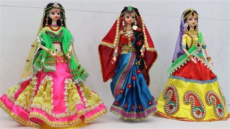 South Indian Bridal Dress And Jewellery Doll Decoration Design