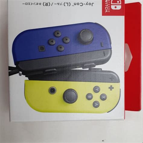 台灣保固 任天堂 Switch Ns原廠 Joy Con 手把 把手 控制器 藍黃 蝦皮購物