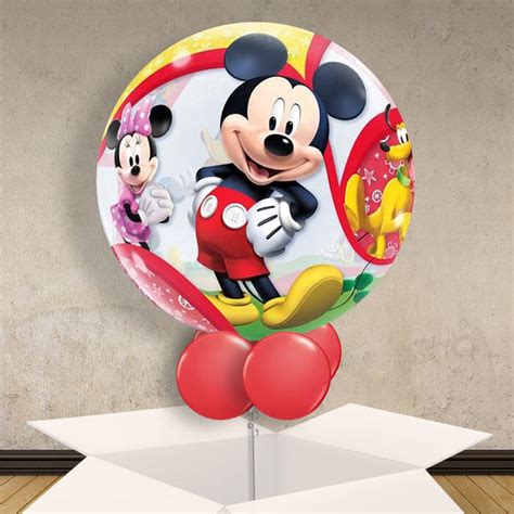 Mickey Mouse Bubble Balloon In A Box Party Save Smile