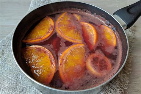 Non alcoholic mulled wine recipe with photo