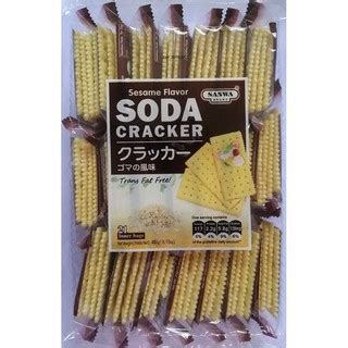 Sanwa Soda Cracker 480gm Original Saltine Sesame Grain 5 210gm