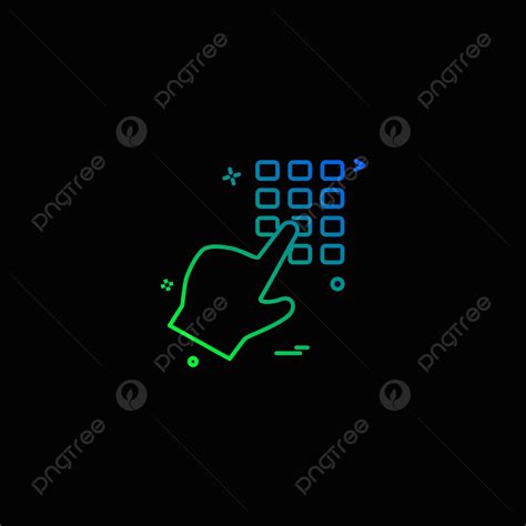 secure password vector art png password  security icon design