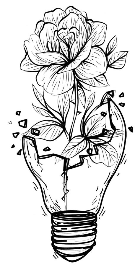 Flower Tattoo Drawings Flower Tattoos Small Tattoos Drawings Of