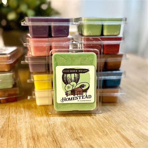 Cucumber Melon 35oz Homestead Soy Wax Melts By Cape Candle