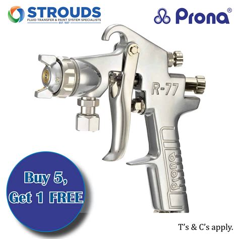 Achieve Precision And Versatility With Prona R Pressure Fed Spray Gun