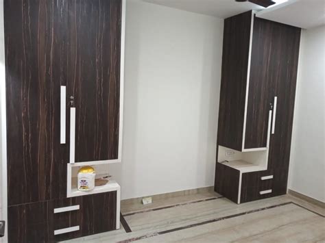 Wooden Doors Ply Board Almirah Wardrobe Without Locker At Rs Sq