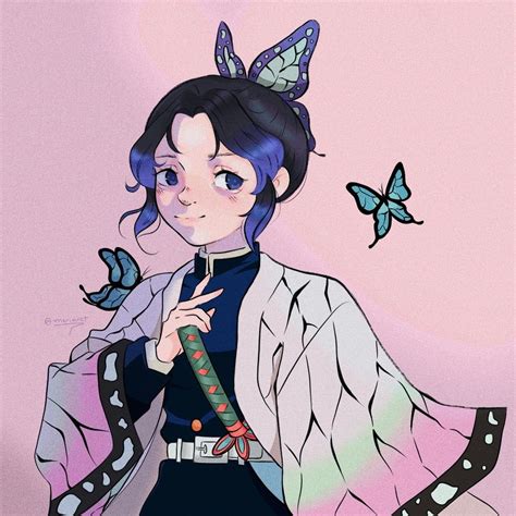 Shinobu Kocho Kimetsu No Yaiba Demon Slayer Fanart