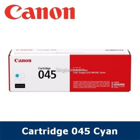 Original Canon 045 Cyan Toner Cartridge For Mf630 Series Mf631cn Mf633cdw Mf635cx