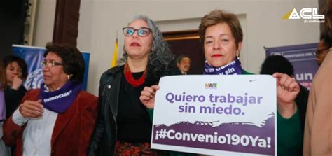 Mintrabajo Busca Ratificar Convenio De La Oit Contra Acoso Sexual Laboral Acl