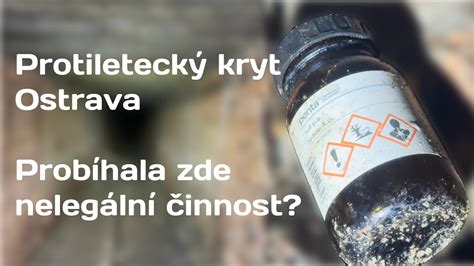 Protiletecký kryt Ostrava Probíhala zde nelegální činnost urbex