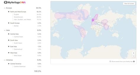 Example Dna Results From 23andme Ancestry Myheritage And Ftdna