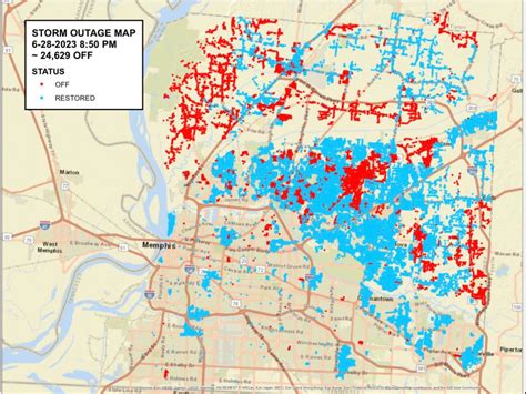 Mlgw Update Power Restored To 100k Customers 20k Remain