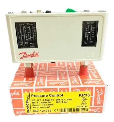 Presostato Alta Y Baja Danfoss Kp Manual Env O Gratis