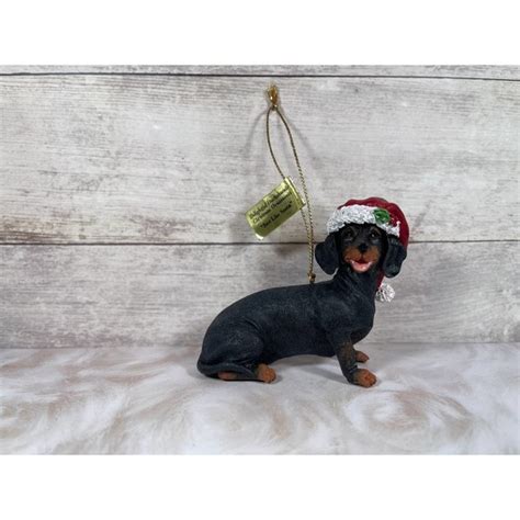 Danbury Mint Holiday Danbury Mint Delightful Dachshunds Christmas