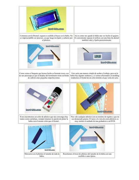 Encastrar Un Display Gr Fico En Una Bah A Pdf