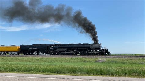 Pacing Union Pacific Big Boy Steam Train Highball Gering