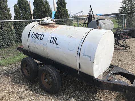 Surplus MarketPlace - 500 Gallon Oil Tank with Trailer