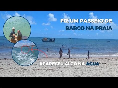 Fiz Um Passeio De Barco E Apareceu Algo Na No Meio Do Mar Youtube