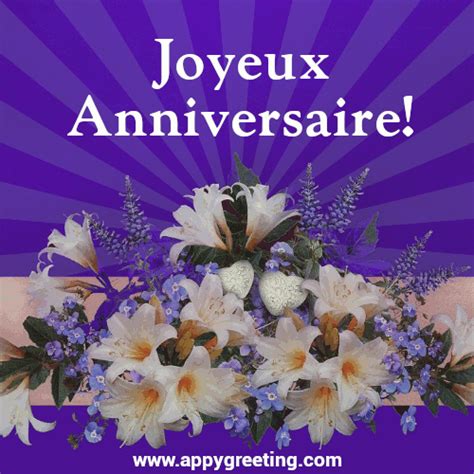 Joyeux anniversaire gif - AppyGreeting