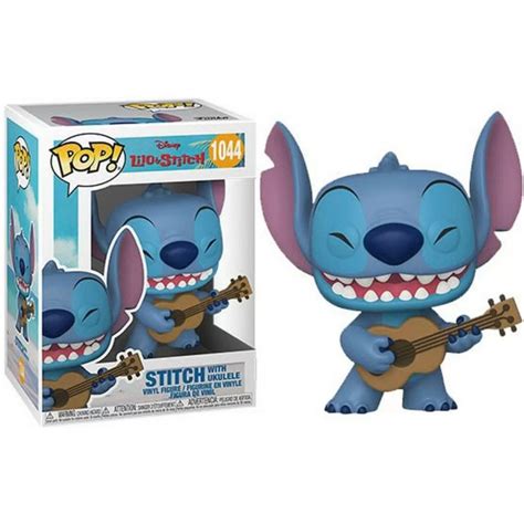 Funko Pop Filme Disney Lilo Stitch With Ukulele Original Mo A