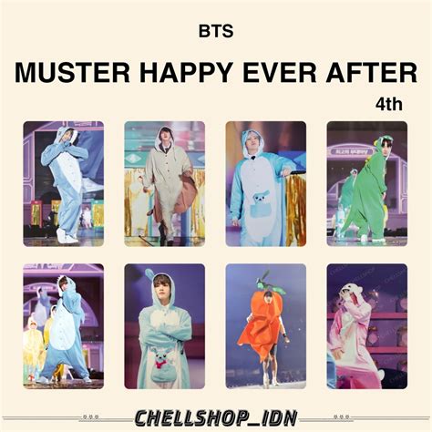 Jual PHOTOCARD BTS 4TH MUSTER HAPPY EVER AFTER Shopee Indonesia