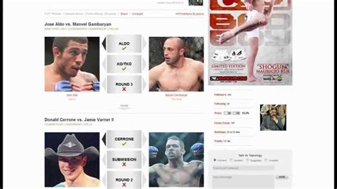 Tapology The Mma Network Youtube