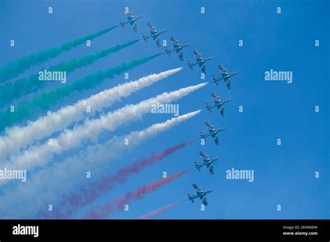 Pattuglia Acrobatica Nazionale Italiana Banque De Photographies Et D