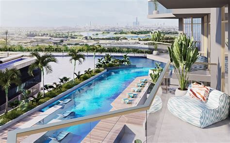 Dar Al Arkan Tops Out 218mn 34 Storey Urban Oasis Residential Tower In