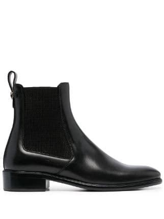 Ferragamo Gancini Logo Chelsea Boots Farfetch