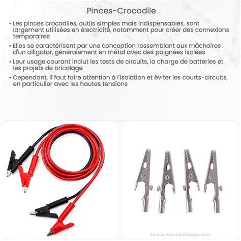 Pinces Crocodile Comment A Marche Application Et Avantages