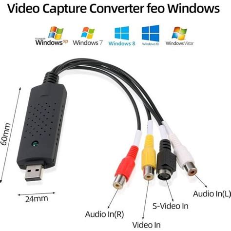 Usb Audio Video Grabber Convertisseur Audio Vid O Audio Vid O